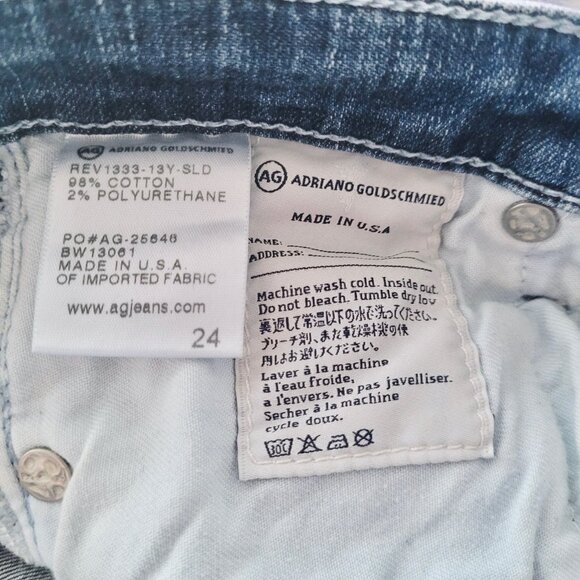 AG JeansπThe Stilt Roll-Up Cigarette Jeans - Picture 13 of 16